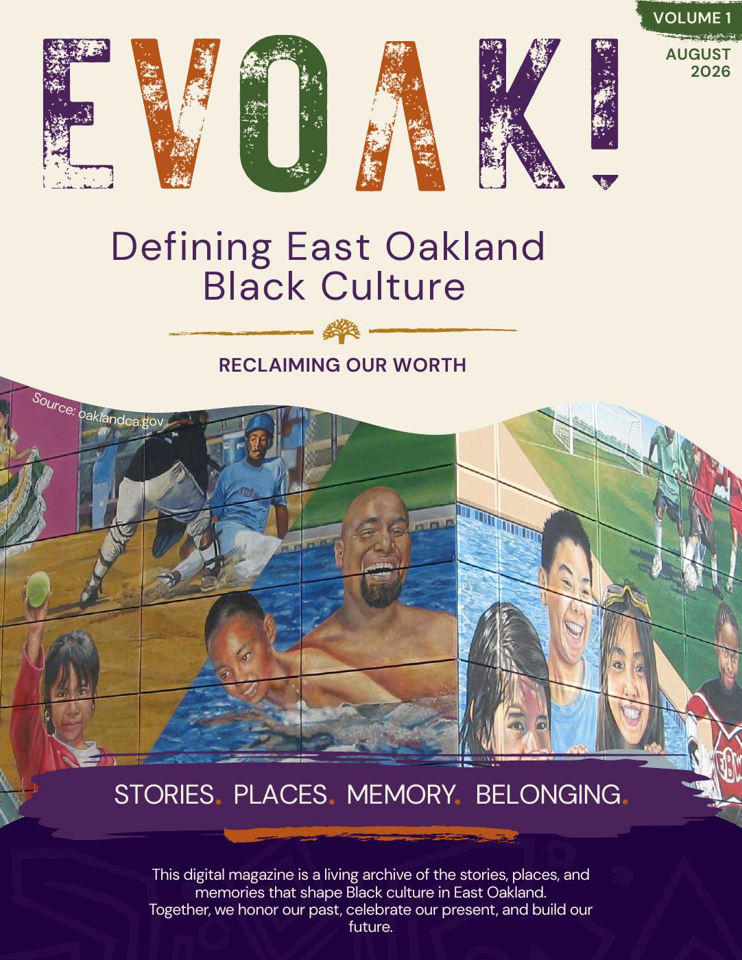 EVOAK! Reclaiming Our Worth digital magazine cover